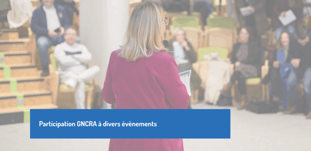 participation du GNCRA à des évènements
