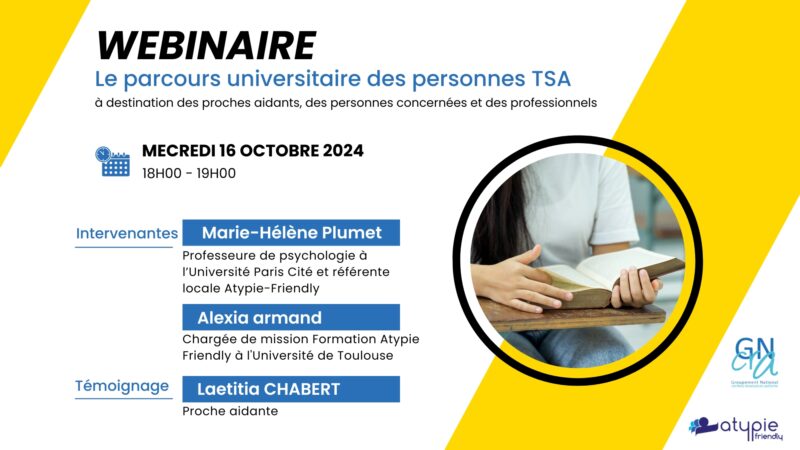 Le parcours universitaire des personnes TSA.  Voir la page 